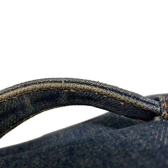 Auth CHANEL - Blue Denim Vanity Bag - Picture 6 of 16